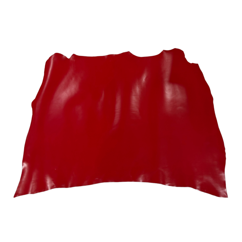 Forpart, farvet, 1,0-1,2 mm 90x120 cm R&oslash;d pr. stk.