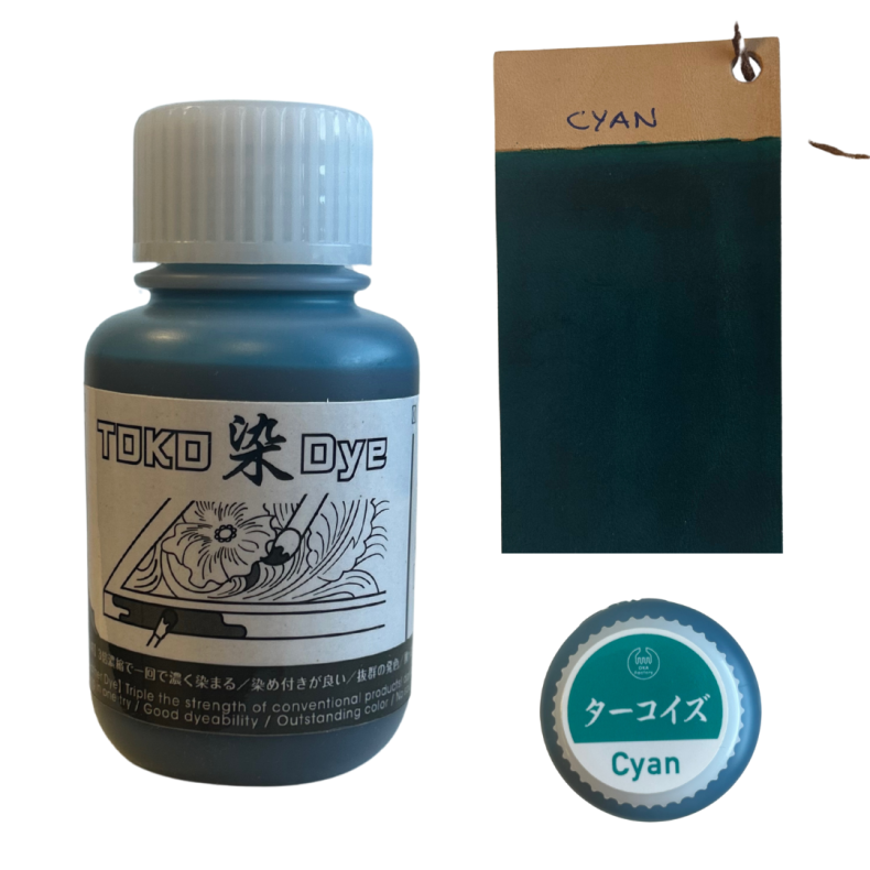 TOKO, vandbaseret farve, 100 ml Cyan pr. stk.