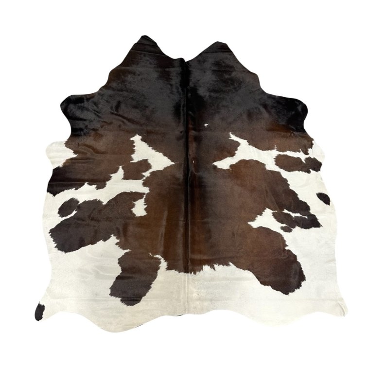 Cowhide black/white special reddish
