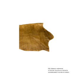 Half side, waxed with pull up,1,0-1,5 mm.