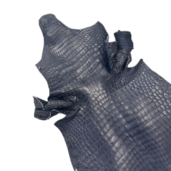 Krokodilleskind, bug, farvet