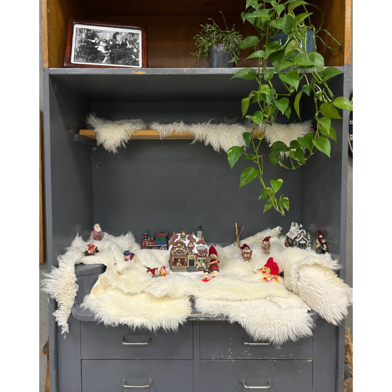 Leftovers Upholstered lambskin