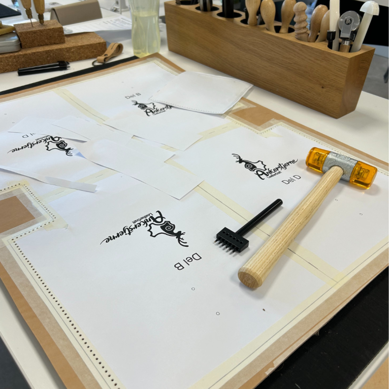 Begynderkursus i l�derarbejde og bogbinding