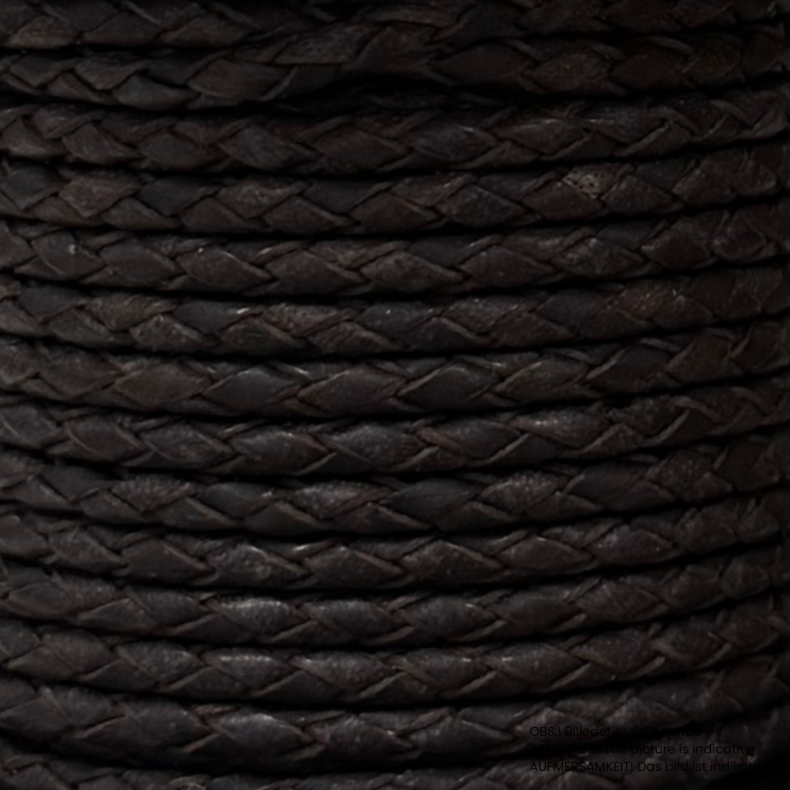 Braided Bolo Cord, 2,5 mm