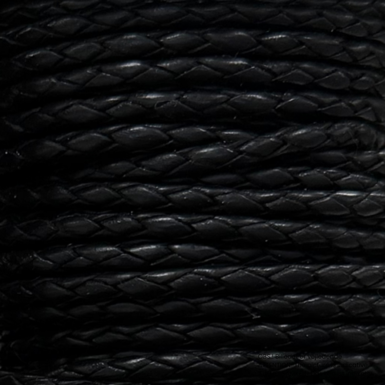 Braided Bolo Cord, 2,5 mm