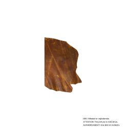 Part of side, waxed with pull up, 1,0-1,5 mm