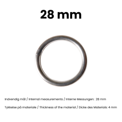 Rund ring Inox