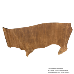 Cowside, waxed with pull up, 2,0 mm.