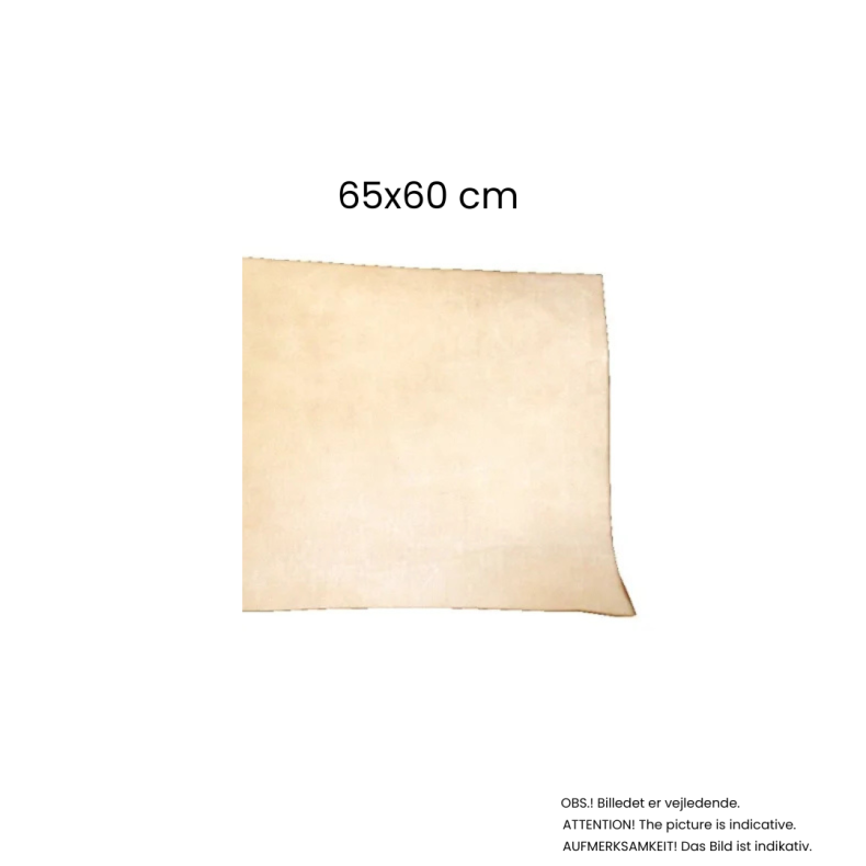 Slelder 3,0-3,5 mm. 65x60 cm Natur pr. stk.