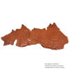 1.4-1.6 mm,Cognac,per pcs.