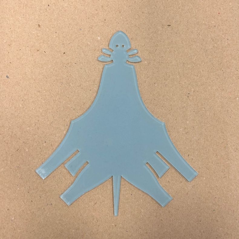 Template for leather animals