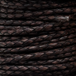 Braided Bolo Cord, 3 mm, pr. spool
