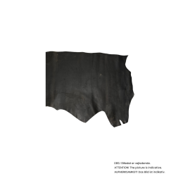 Half side, waxed with pull up,1,0-1,5 mm.