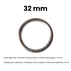 Rund ring Inox