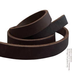 Leather Strips, oil-tanned
