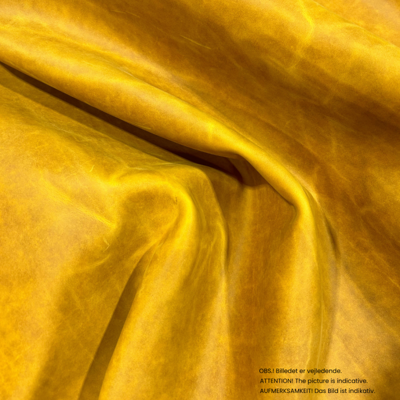 Part of side, waxed with pull up, 1,0-1,5 mm