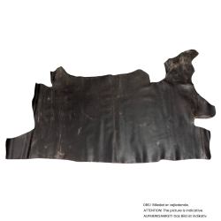 Cowside, waxed with pull up, 1,0-1,5 mm.