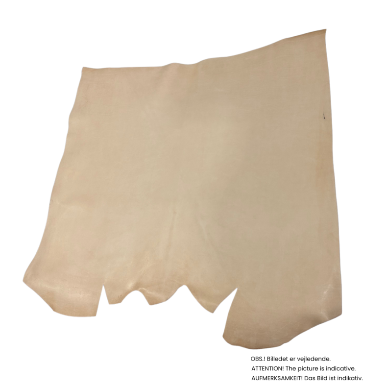 Dobbelt croupon, Crust Resin 2,0-2,2 mm Natur pr. stk.