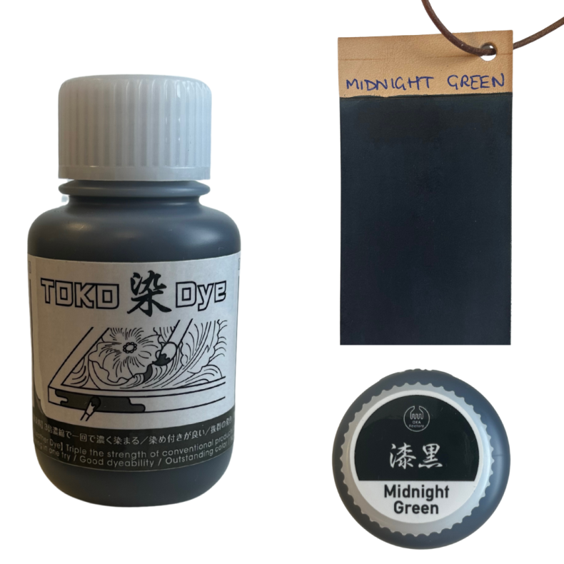 TOKO, vandbaseret farve, 100 ml Midnight Green pr. stk.