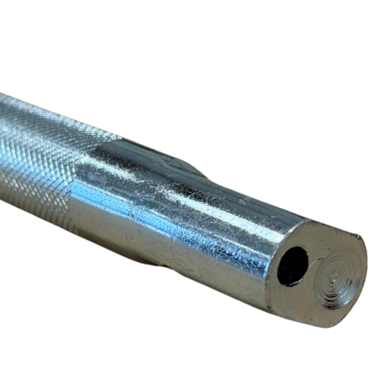 Stamp for insertion of solid rivets