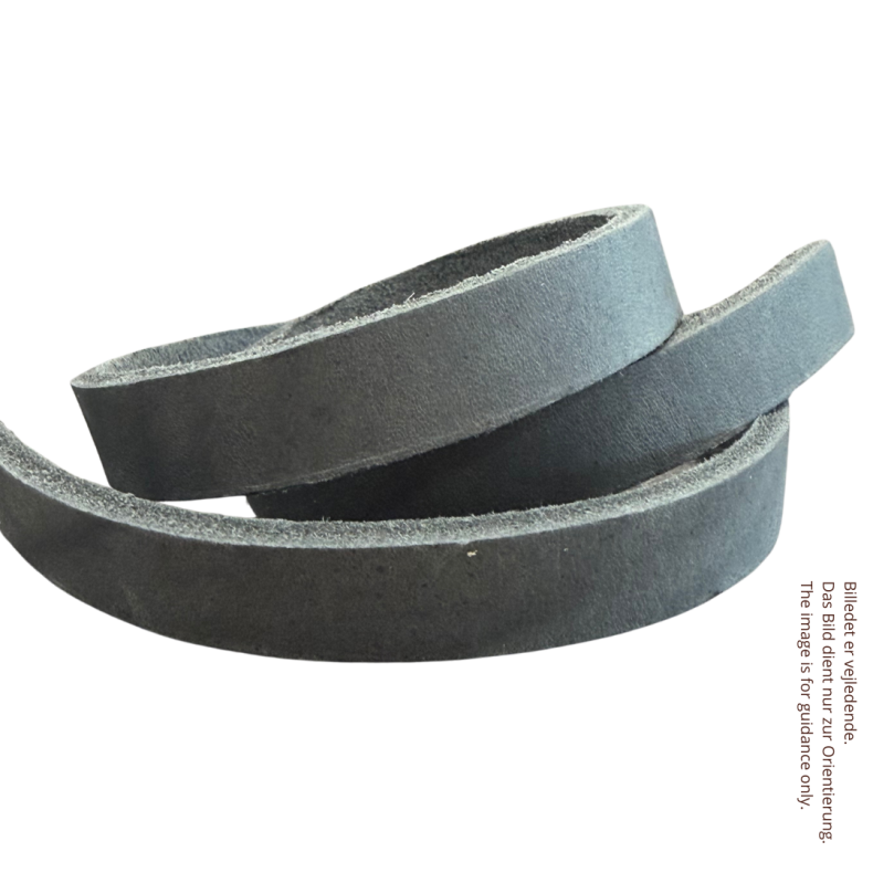 Leather Strips, oil-tanned