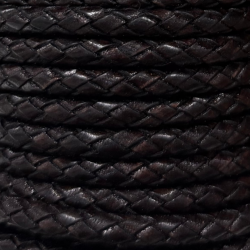 Braided Bolo Cord, 6 mm. pr. spool