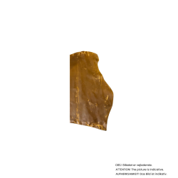 Part of side, waxed with pull up, 1,0-1,5 mm