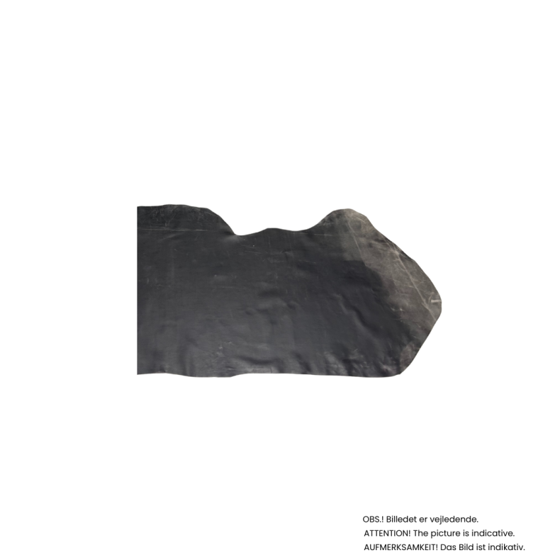 Halv side, vokset med pull-up effekt, 1,0  1,5 mm Mrkgr