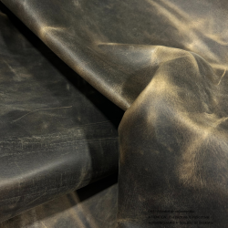 Part of side, waxed with pull up, 1,0-1,5 mm