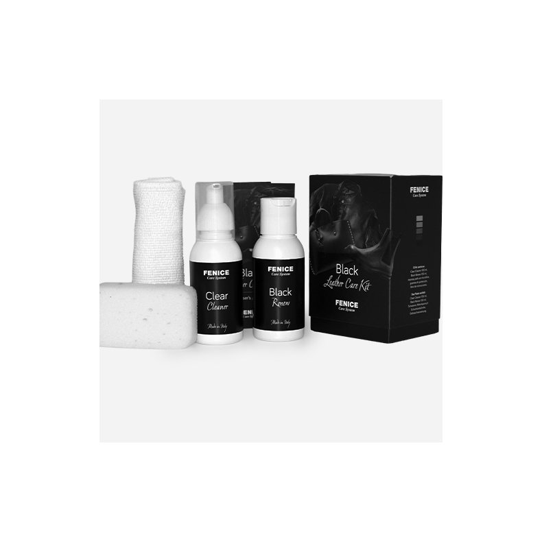 FENICE Black Leather Care Kit