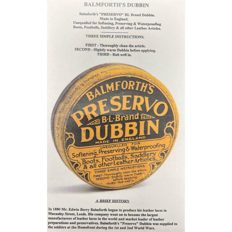 Balmforth's Dubbin Lderpleje