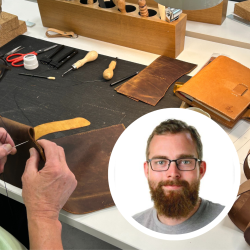 Begynderkursus i l�derarbejde og bogbinding