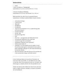 Shopper - PDF zum Selbstausdrucken, Schnittmuster und anleitung 