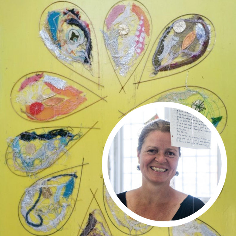 Drmmedrber  tekstil workshop med Dorte Wahlberg