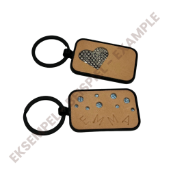 Inlay Key Ring