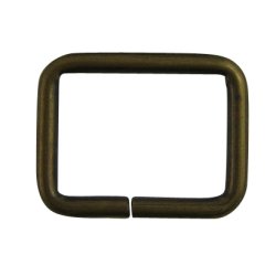 Ring firkantet ben 25x18 mm