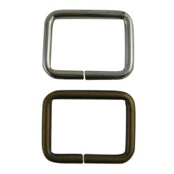 Ring firkantet ben 25x18 mm