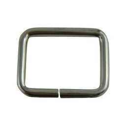 Ring firkantet ben 25x18 mm