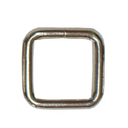  Squared Metal Rings, Welded