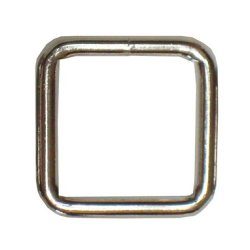  Squared Metal Rings, Welded