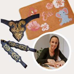 Moderne prgning og punsling i lder.