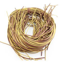 Leather Lace squared 100 cm.