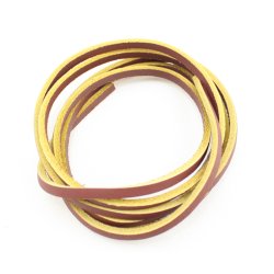 Leather Lace squared 100 cm.