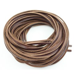 Leather Lace squared 100 cm.