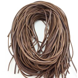 Leather Lace squared 100 cm.