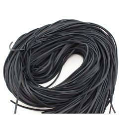 Leather Lace squared 100 cm.