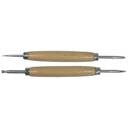 Modeling tool wooden handle