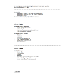 Julesok -  mnster og arbejdsvejledning 