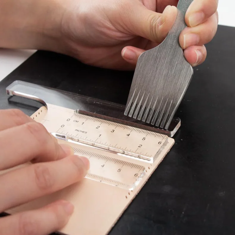 Acrylic Templates, chiseling