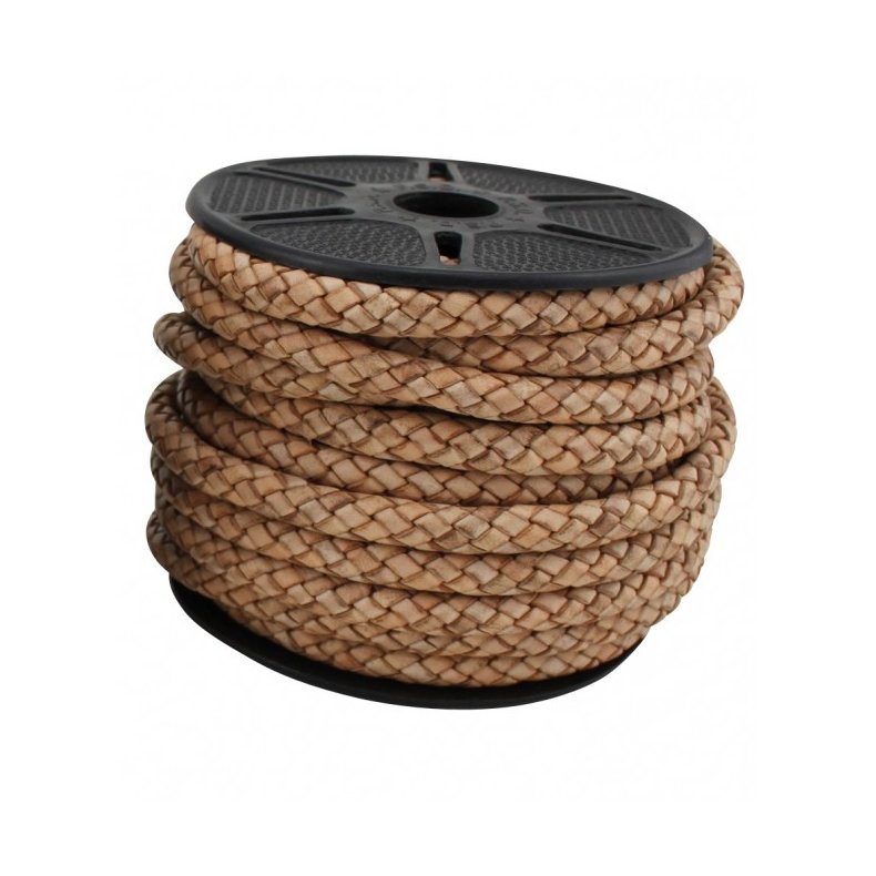 Braided Bolo Cord 8 mm. 1 m.